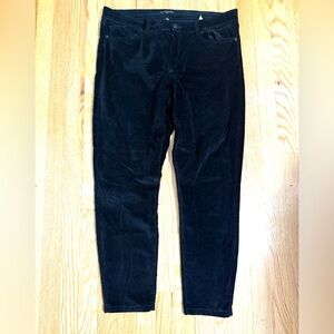 Banana Republic Black Velvet Jeans